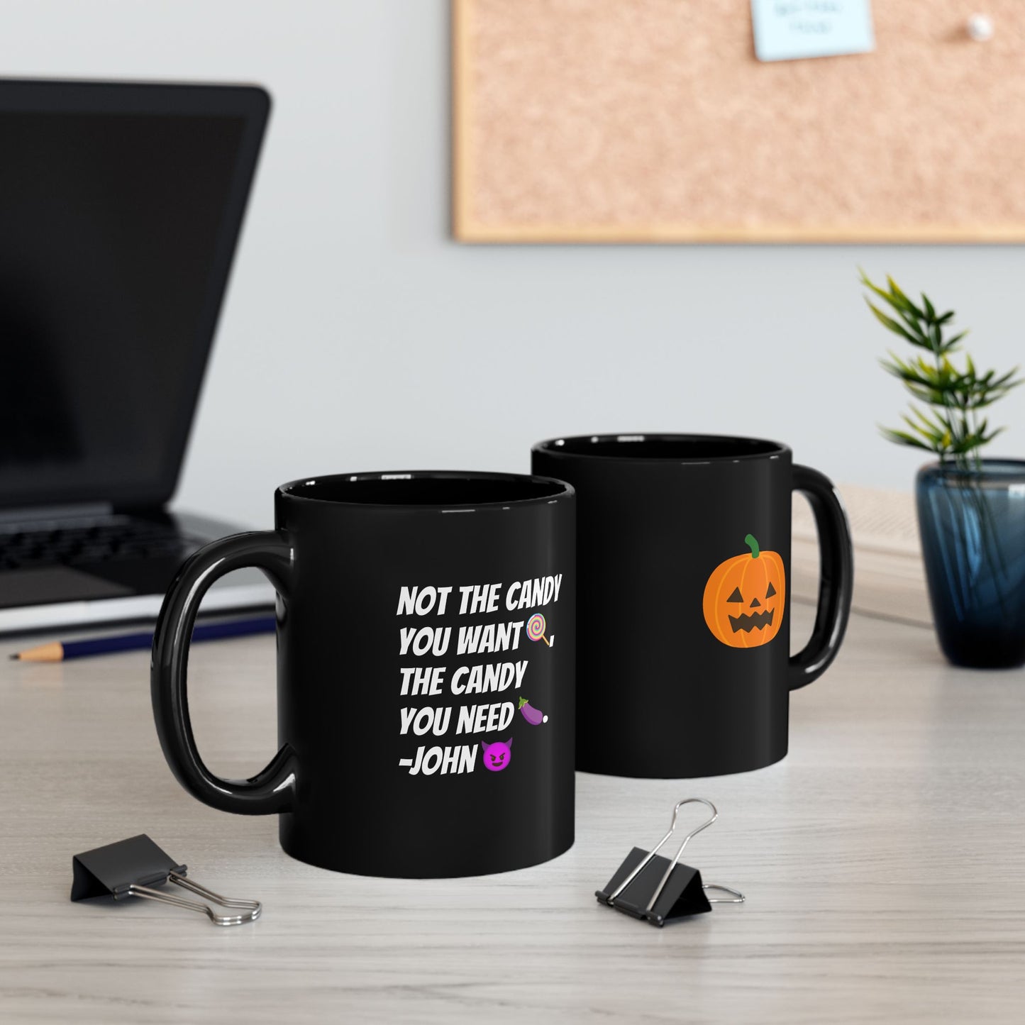 The Candy You Need Mug (Black)