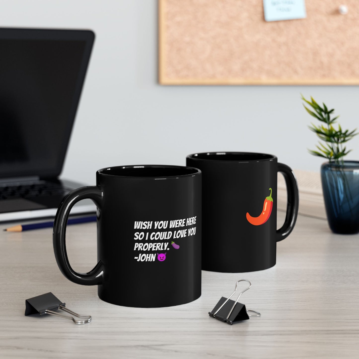 The Properly Loved Mug (Black)