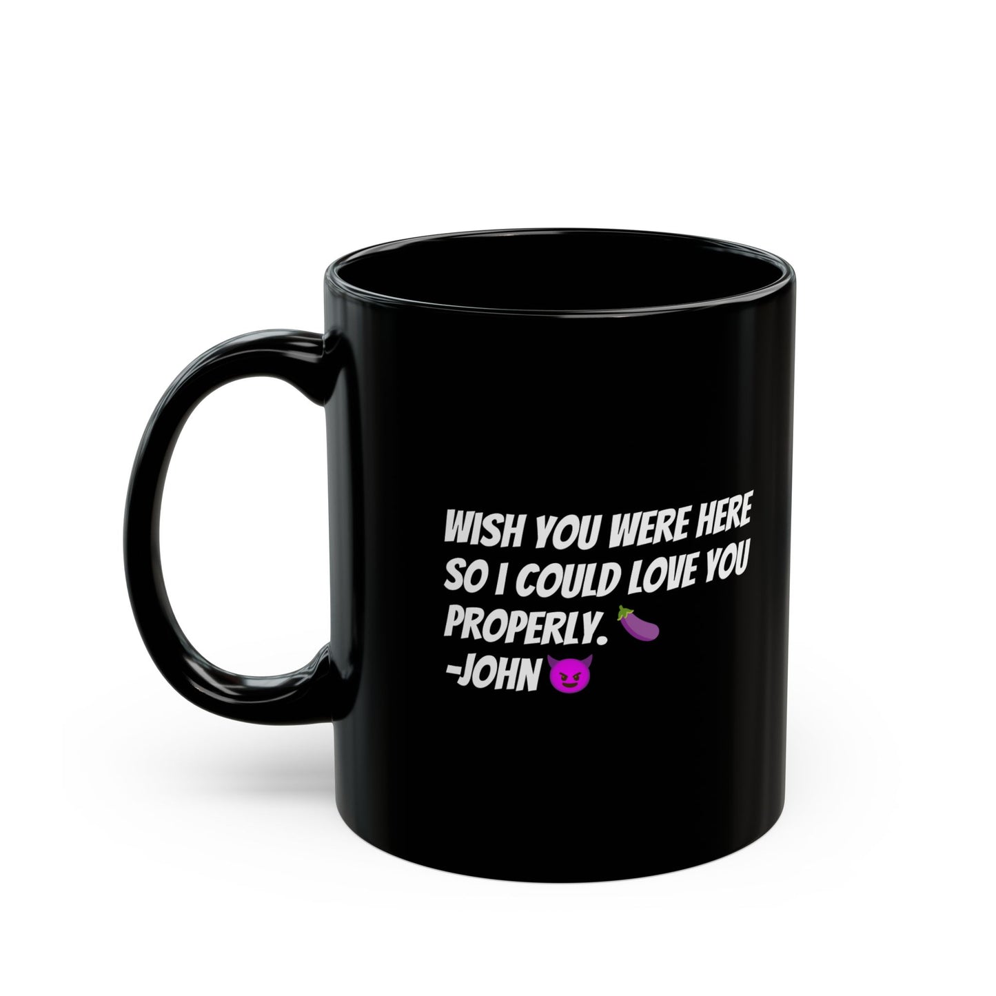 The Properly Loved Mug (Black)