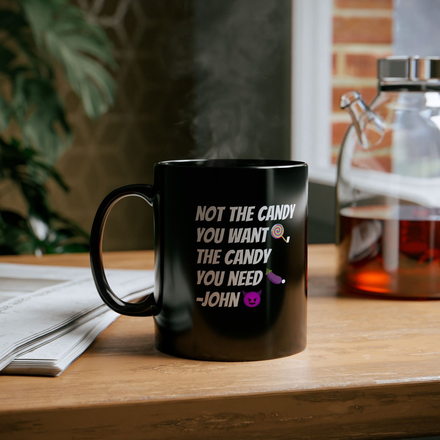 The Candy You Need Mug (Black)