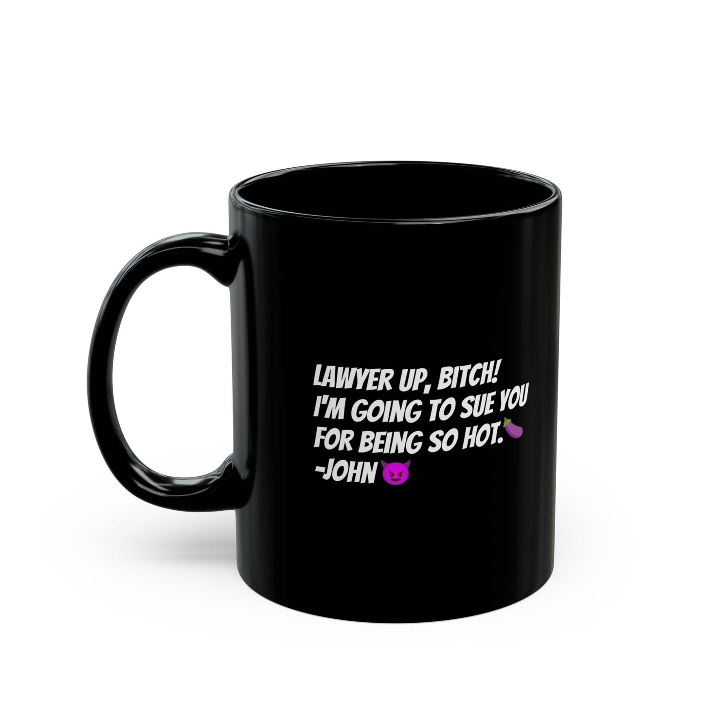 The Lawyer Up Mug (Black)