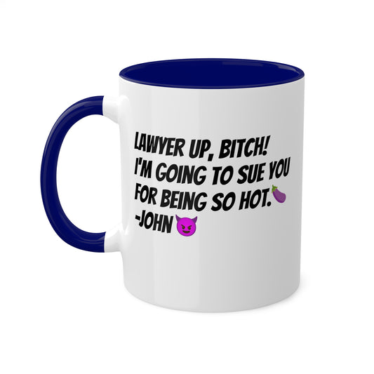 Lawyer Up Mug (Colors)