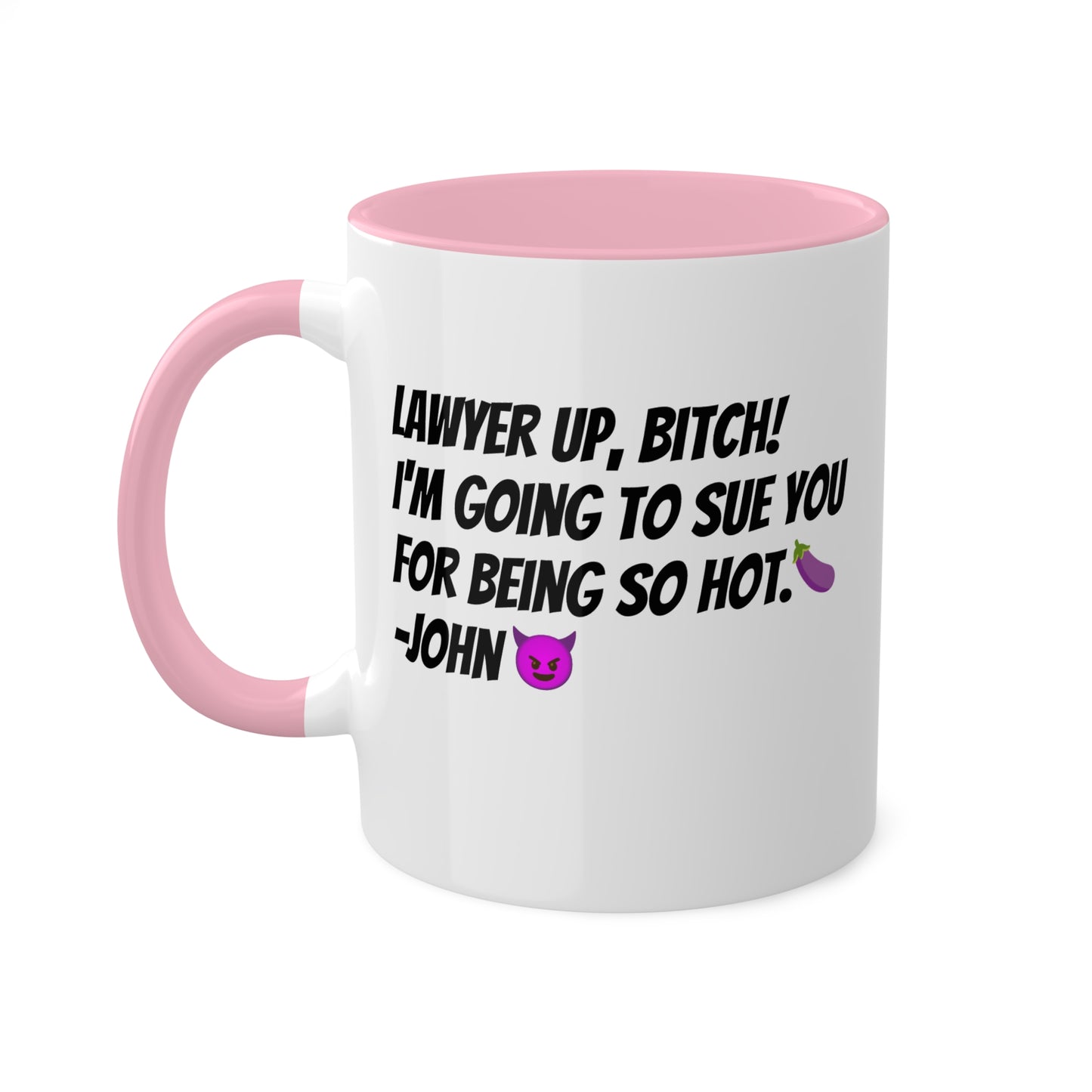 Lawyer Up Mug (Colors)